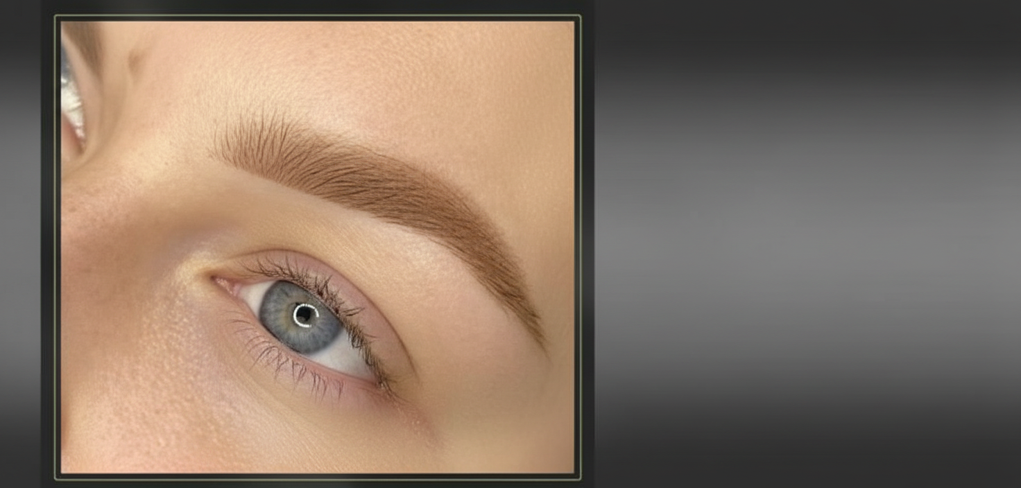 Eyebrows permanent makeup